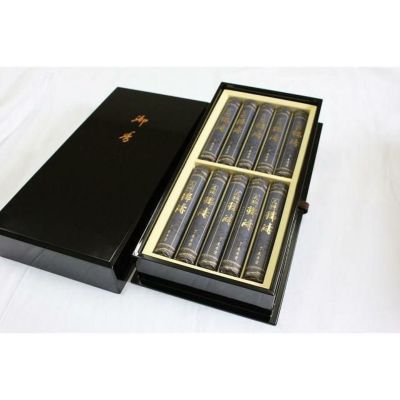 高級線香 黒塗箱入<br> 花琳シリーズ 瑞涛（ずいとう） 短寸10入り<br> お線香 お供え物 贈答用 ギフト用 法事 喪中はがき 喪中見舞い 喪中ハガキ 進物
