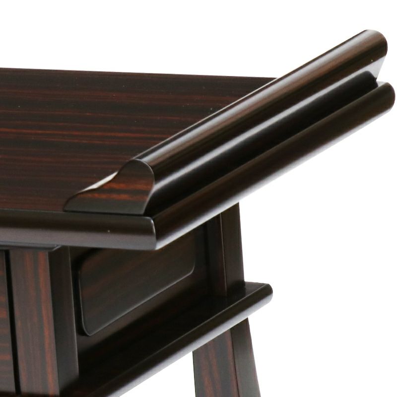 経机　黒檀 唐木杢張経机：黒檀20号】本物志向の方にオススメ 送料無料