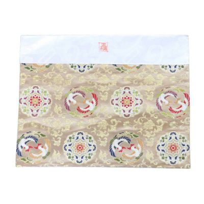 【アウトレット】冬用 打ち敷 No.3 四角 尺4(幅42.5cm)  正絹金通  角打敷