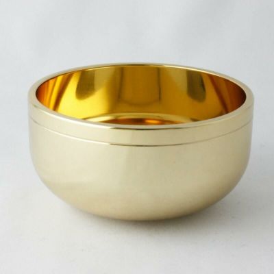 夢想リン 本金メッキ 2.5寸/おりん 仏壇用 お鈴 高級 本格 仏具 りん