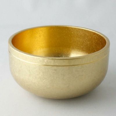 夢想リン 本金光彩色 2.5寸/おりん 仏壇用 お鈴 高級 本格 仏具 りん