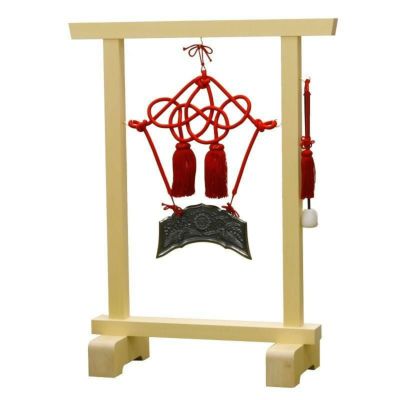 【寺院用仏具】職人こだわりの仏具！【鳥居型】白木製磬台（けいだい） 一式 1尺2寸