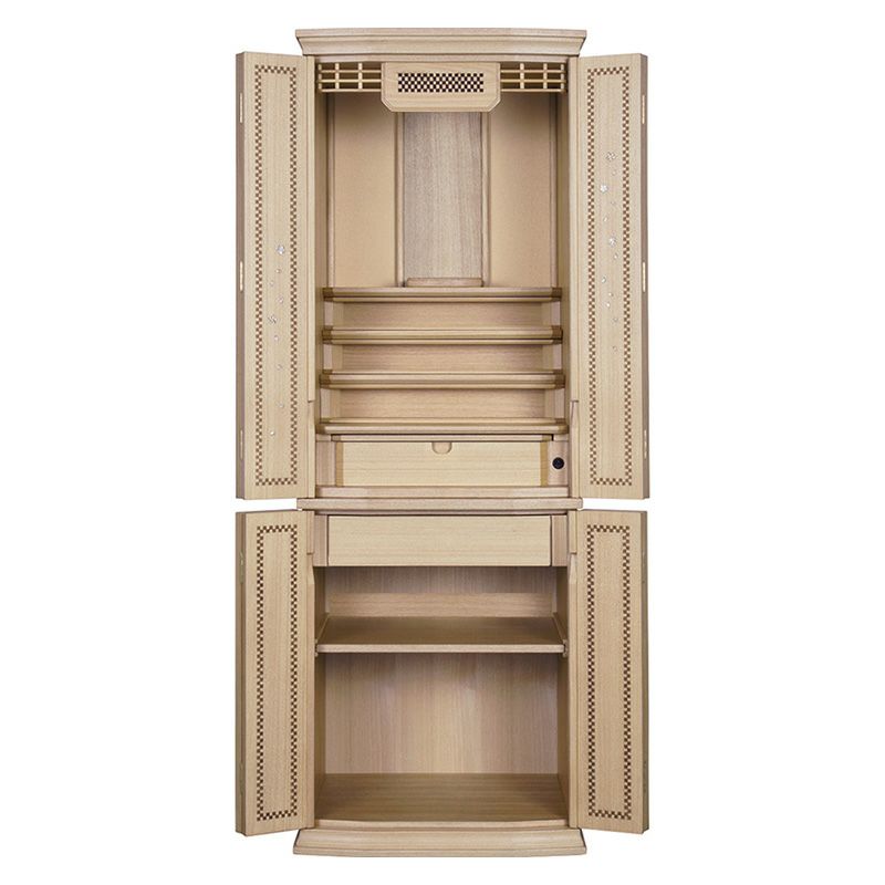 仏壇 モダン仏壇 「クダレーゼ」 14×40号 （v13-113-3）/家具調仏壇 床