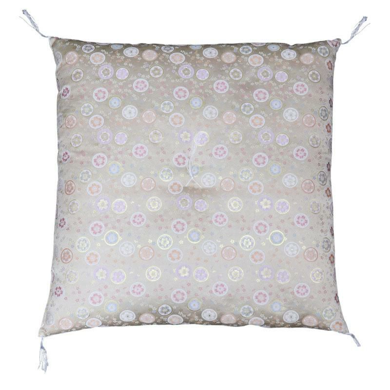 仏壇 座布団 御前座布団 「桜円」 No.69/仏間用 仏前 お寺様用 寺院用