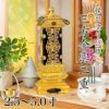 繰り出し位牌　(仏具、仏壇)58 IH-0703 繰り出し位牌 塗 優雅 天華回出 3,5寸～5,0寸 お仏壇お