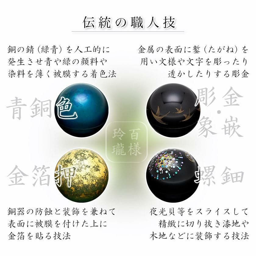 形見入れ ミニ骨壺 【こころぼし】深海 仏具 音心具 国産 日本製 高岡