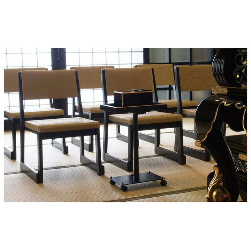 本堂用お詣り椅子 セット スチール製 肘付き お詣り椅子 SH-300E ② 楽天市場】肘付き本堂用お詣り椅子 SH-300E (座高30cm) スチール