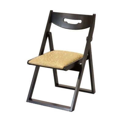 折畳椅子 AR-500 （幅47.4cm×座高42cm）（0515-0000）<br> 折り畳み 寺院用椅子 本堂椅子 本堂用 お詣り 寺院仏具